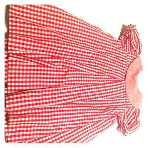 Red Gingham toddler size 2 dress